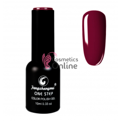 Oja semipermanenta FSM, ONE STEP Color UV/LED 10ml Cod 020 Burgundy